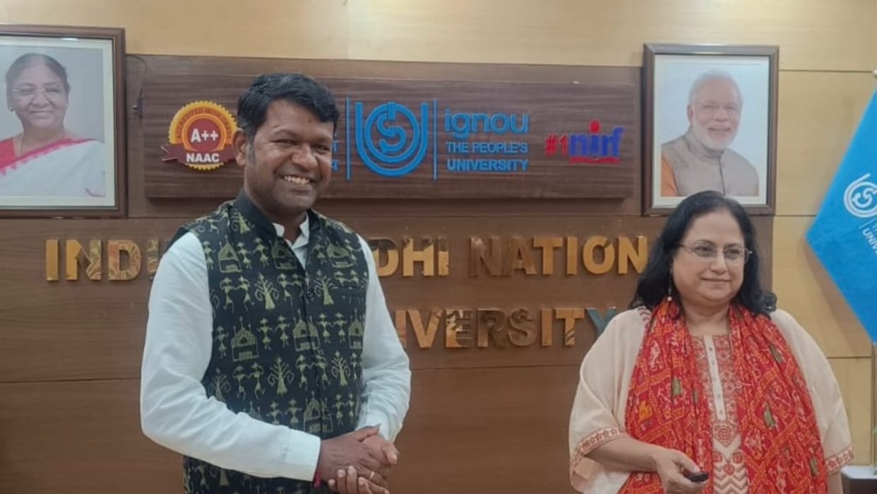 IGNOU launched India's first online sand art courses, Partners with Sudarsan Pattnaik, Available on SWAYAM