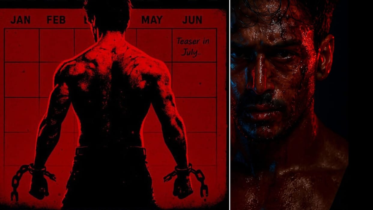 Baaghi 4 Tiger Shroff share new pic from the film and says Dear army im so sorry to keep you all waiting
