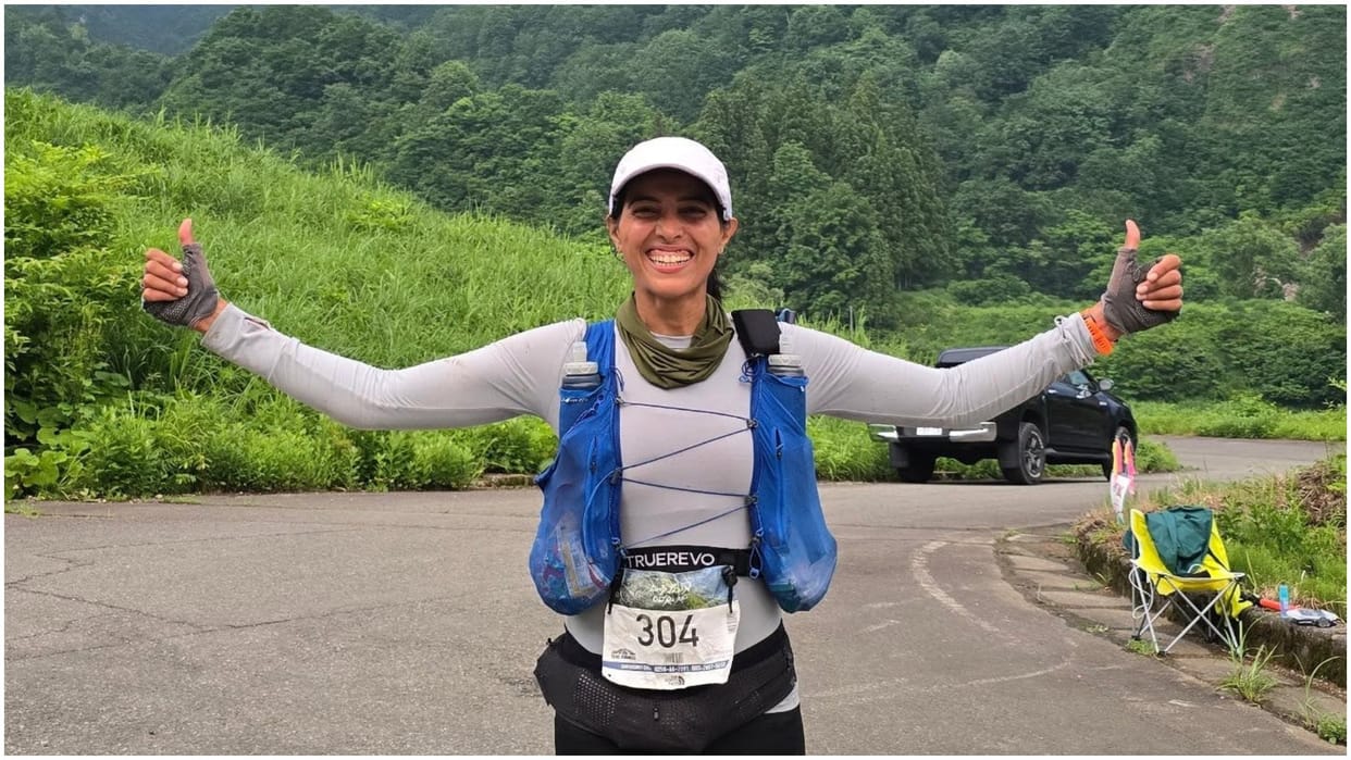 Karnataka Ashwini Ganapathi Wins Japan's Toughest Race Deep Japan Ultra 100