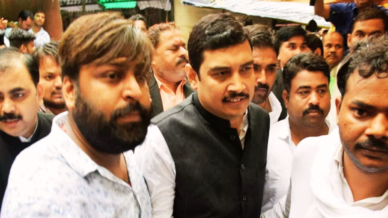 Three properties of former BSP MP Atul Rai seized in Varanasi notice put on flat