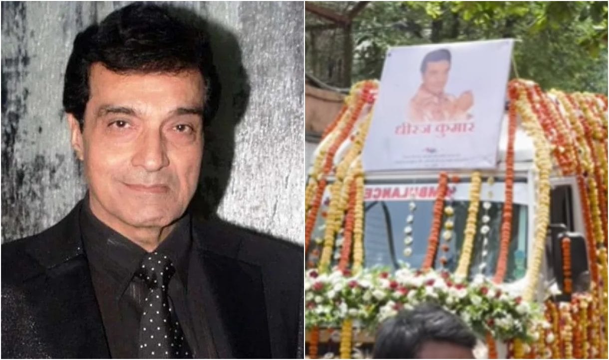 dheeraj kumar last rites funeral tributes passed away bollywood mourns loss