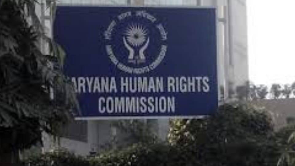 no boundary wall of cemetery Haryana Human Rights Commission took cognizance