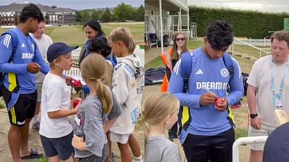 Vaibhav Suryavanshi: Youth Vaibhav Suryavanshi seen in England, fans were desperate to get a glimpse Vaibhav suryavanshi is making his presence felt in england fans drive long hours to get a glimpse of heam