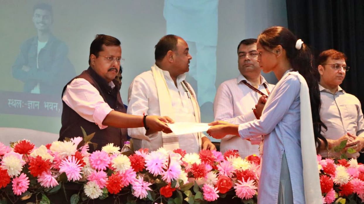 Jobs in Bihar: 40 reputed companies distributed jobs in one day Nitin Naveen told achievements of government