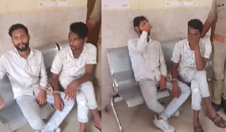 Kanpur Two chain snatchers caught by police Pistol and looted chain recovered search for other two