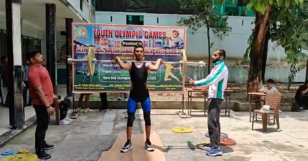 Kanpur Weightlifting competition in Youth Olympic Games 2025 young players won medals