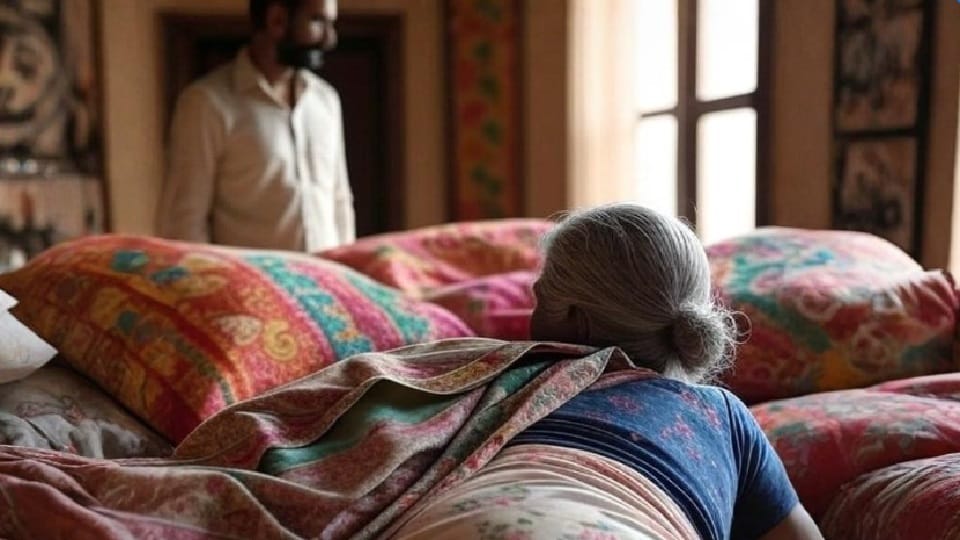 Drunk son misdeed his mother In Kanpur
