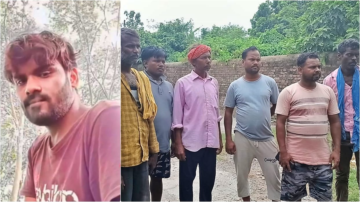 Siwan News: A young man depressed by his wife's second marriage, hanged himself from a tree