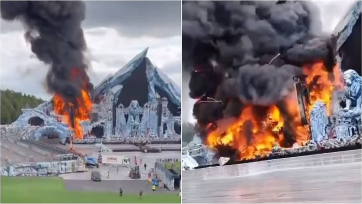 Tomorrowland Music Festival: Devastating fire engulfed the main stage of Tomorrowland in Belgium
