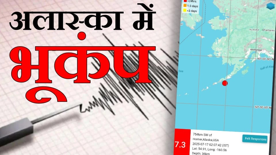 Alaska Peninsula Earthquake richter scale magnitude Seismology Center casualties rescue hindi news updates