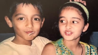ananya panday share Ahaan Panday childhood photos before releasing his debut film Saiyaara