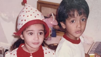 ananya panday share Ahaan Panday childhood photos before releasing his debut film Saiyaara