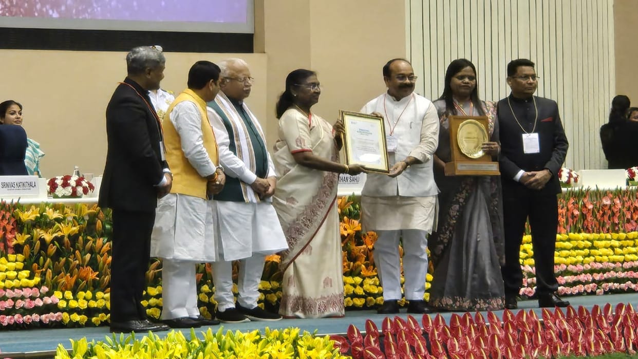 Swachh survekshan 2025: Raipur gets Chhattisgarh 'Promising Clean City' award, Deputy CM arun Sao