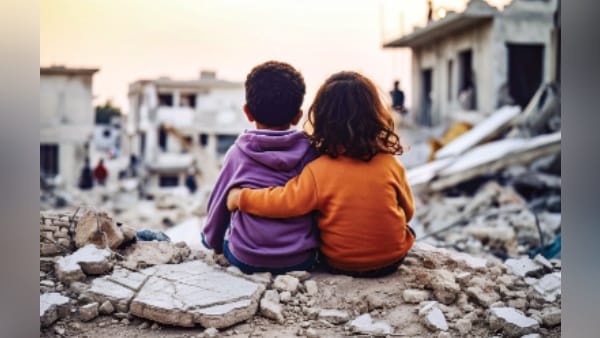 Children in war era endless news on 24 hours TV biggest challenge is to ensure psychology is not affected