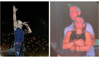 BTS Member And Singer Jin Recreates Couple Scene from Coldplay Concert