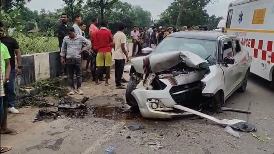 Two women died in a car accident on National Highway 30 in Kondagaon