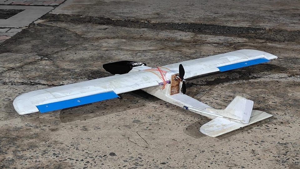 AMU student made a cheap drone