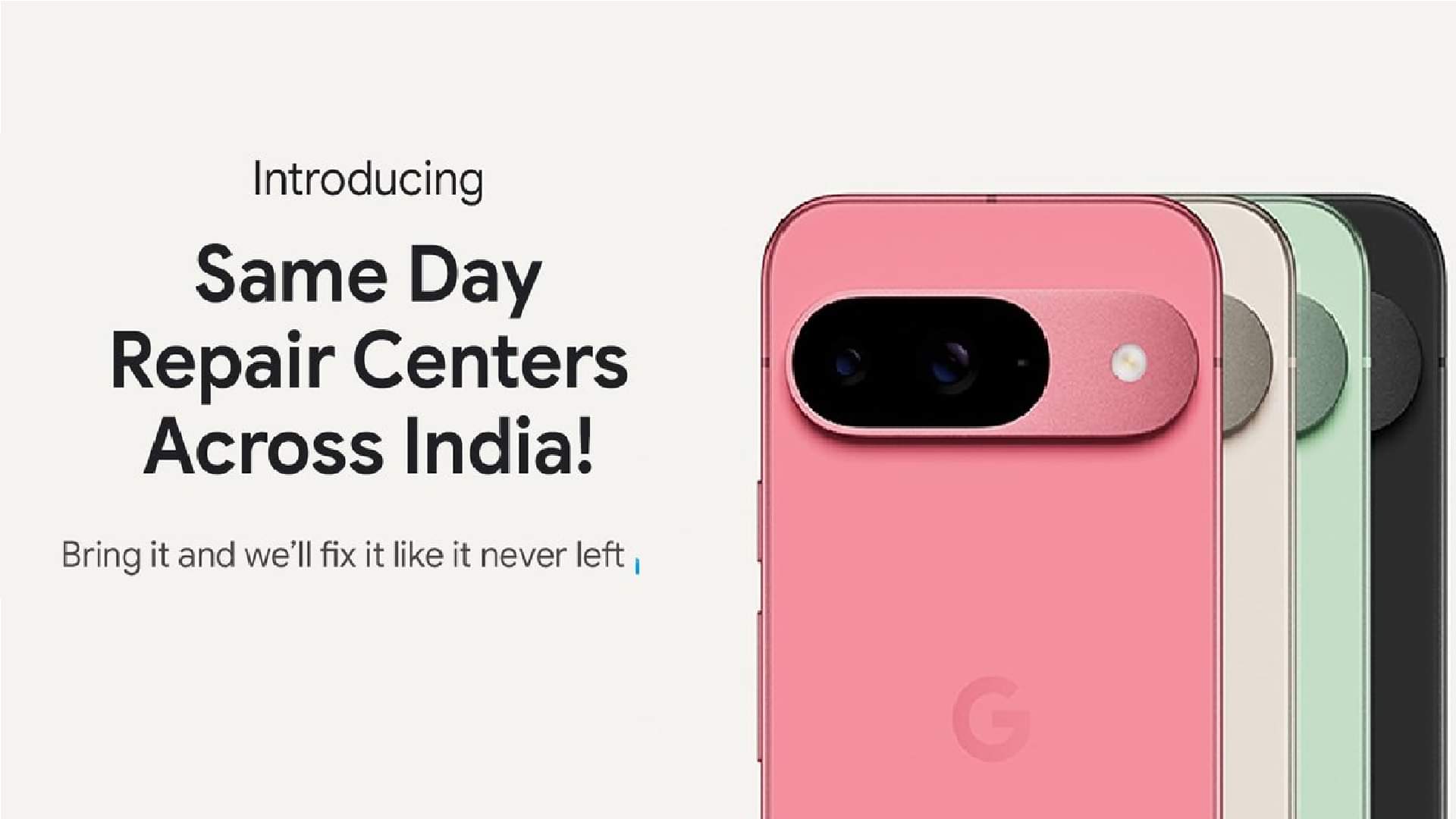 Google Same Day Repair Service