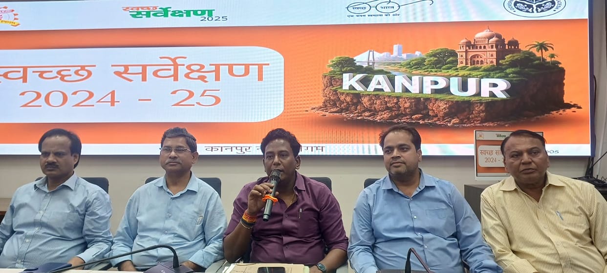 Kanpur took a big leap in the cleanliness survey ranked 13th nationally and second in UP