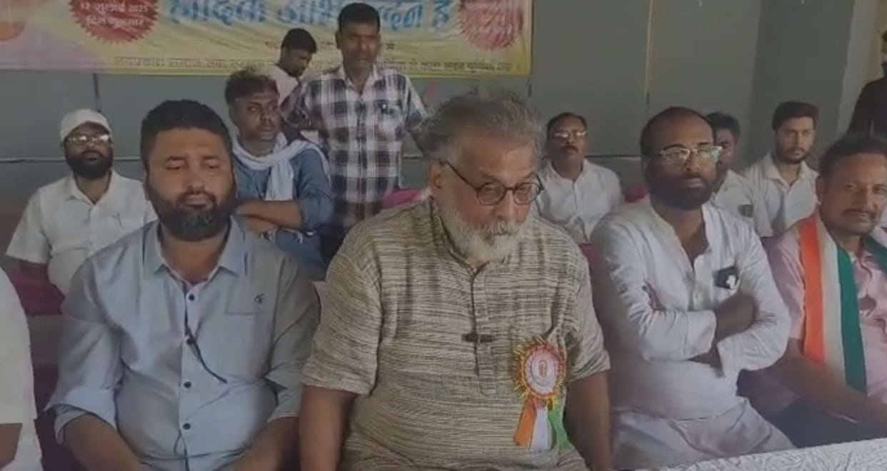 Tushar Gandhi targeted the Bihar government, said- voices are being suppressed in the state