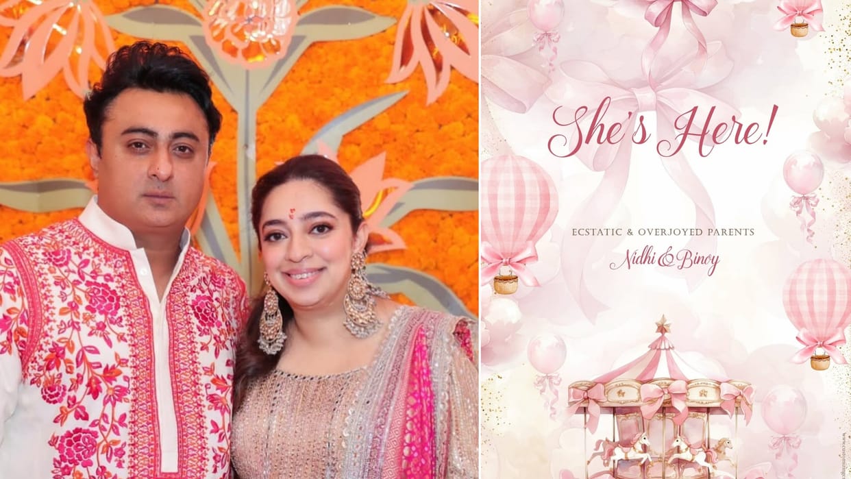 Border 2 producer Nidhi Dutta Binoy Gandhi become parents to baby girl named Sitara