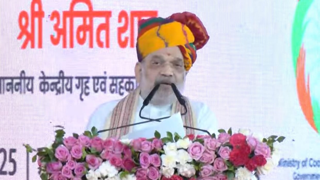 English headline/Slug: Amit Shah Rajasthan Visit Speech Highlights Big Announcement 2 Lakh PACS to Be Formed N
