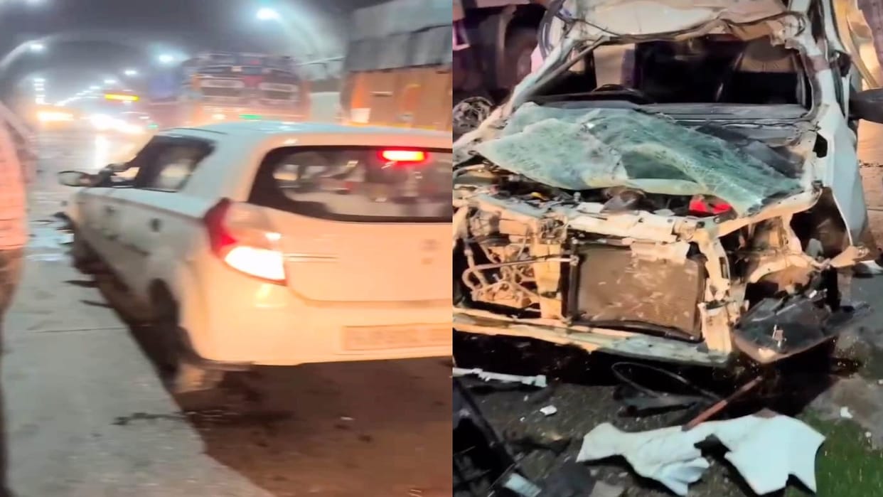 Car collided with truck in traffic tunnel Aut, one died, while another seriously injured