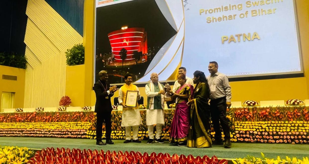 Swachh Survekshan 2024 Patna Achieves Water Plus Status and 3 Star GFC Rating for Cleanliness