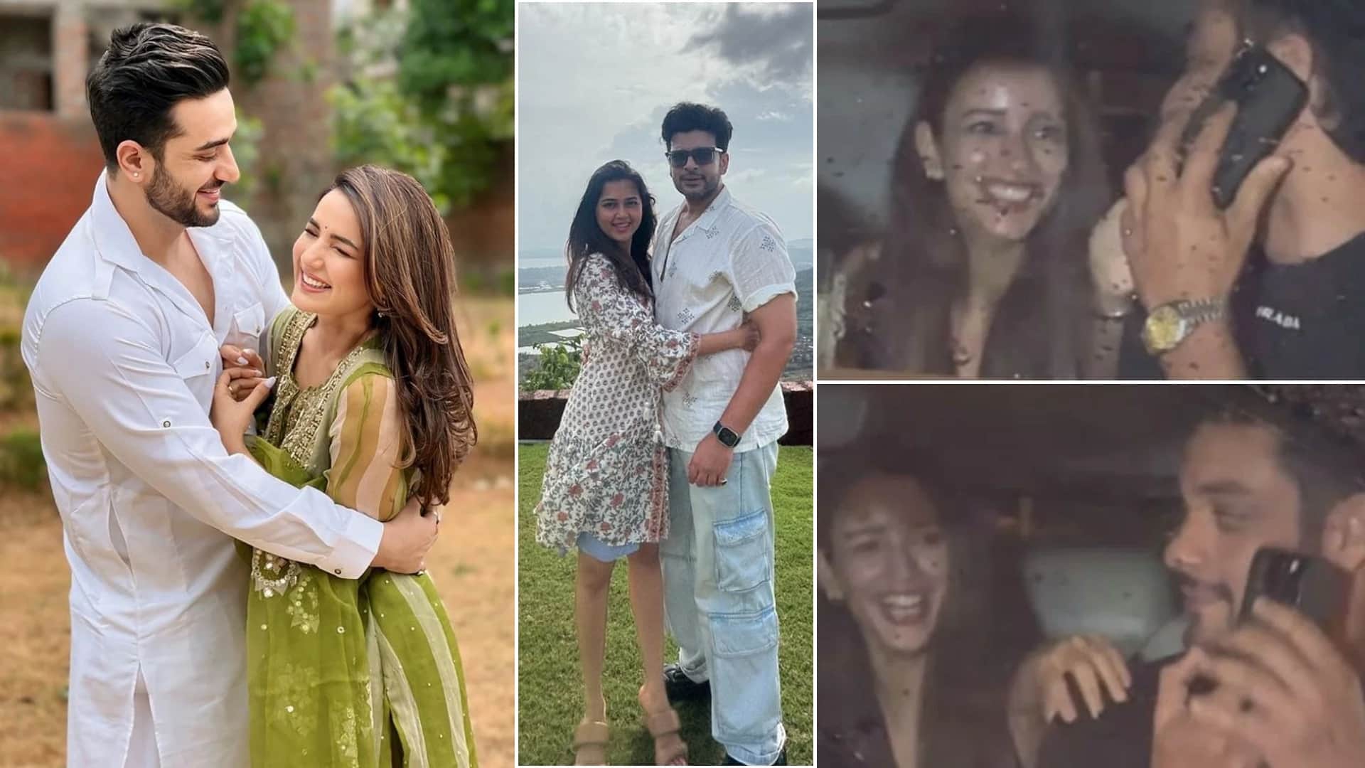 Bollywood Celebs Who Tie the Knot in 2025 Aly Goni Jasmin  Tejasswi Prakash Karan Rashmika Vijay Deverakonda