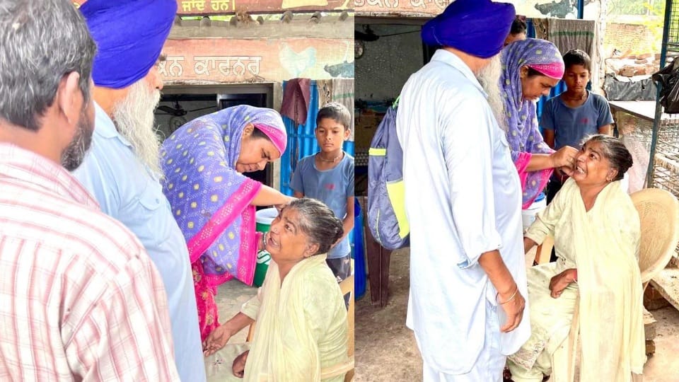 Gold earrings stolen from wife of retired Subedar in Halwara husband not want to complain to the police