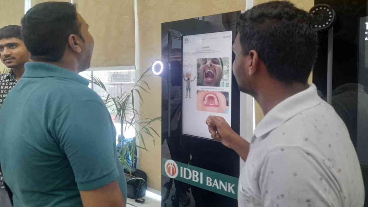 patients will be able to scan their teeth within two minutes At Maulana Azad Dental hospital