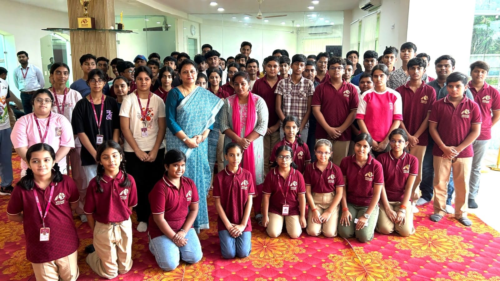 Inspiring initiative Vedam Samvad started by Vedam World School