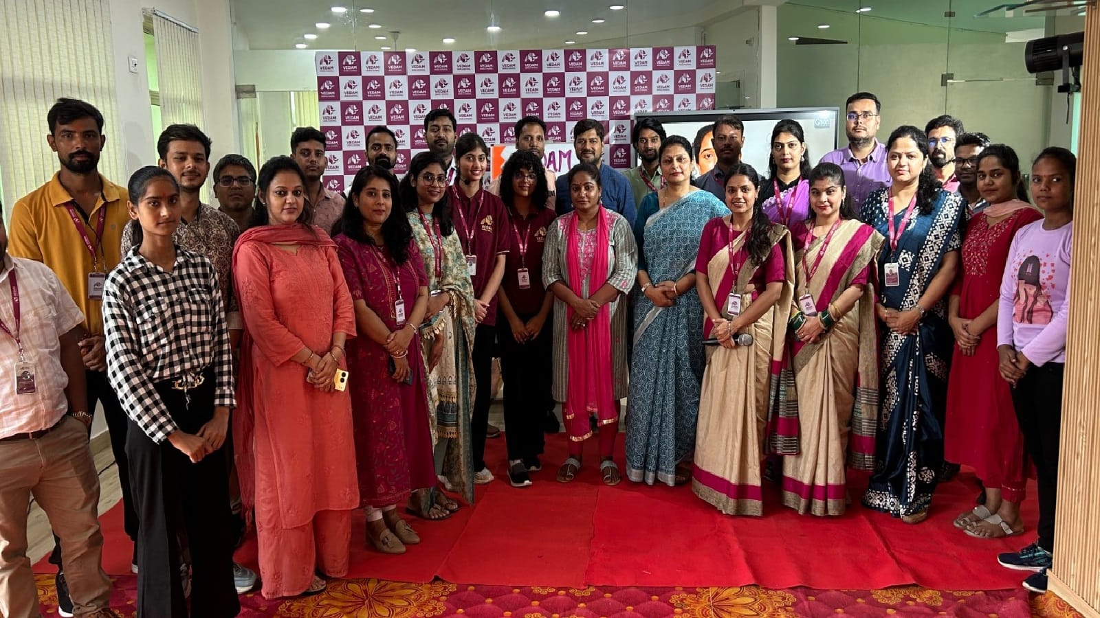 Inspiring initiative Vedam Samvad started by Vedam World School
