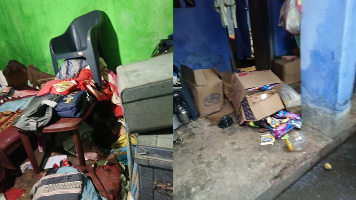 Bihar Crime: Masked criminals looted after taking family members hostage