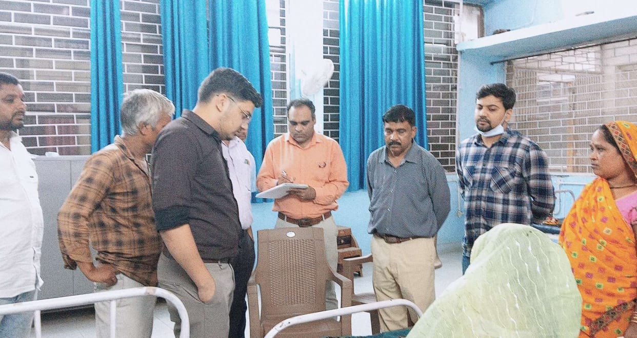 Panic due to vomiting and diarrhea disease in Tendukheda