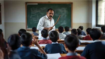 कलावा पहनने और तिलक लगाकर स्कूल आने पर शिक्षक ने छात्रों को पीटा