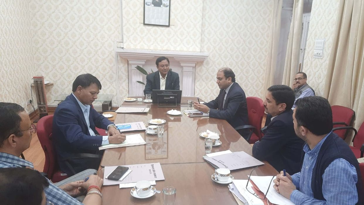 Minister Jagat Singh Negi said Shongtong Hydroelectric Project Construction work will be completed by Dec 2026