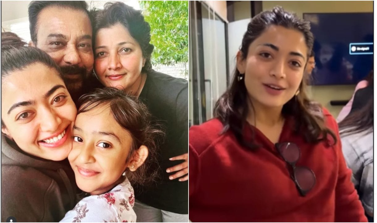 actress rashmika mandanna criticised for not meeting sister in 8 years