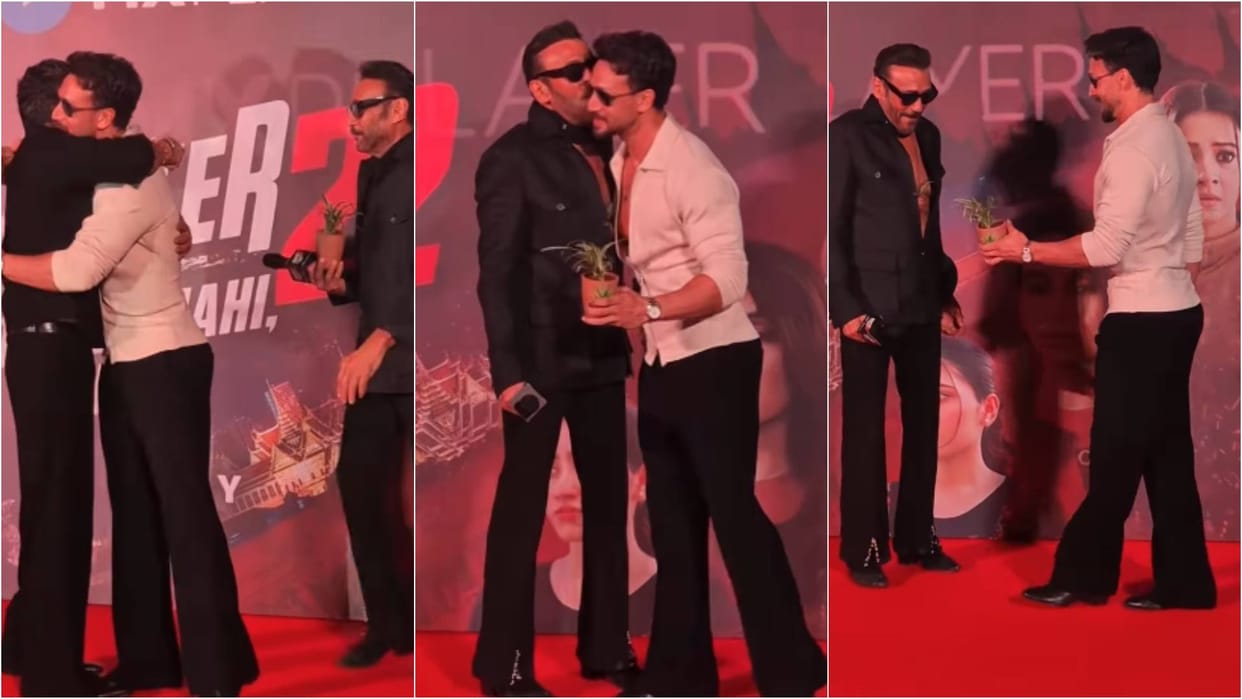 Tiger Shroff attend Jackie Shroff Suniel Shetty Hunter Season 2 trailer Launch Event shares his excitement