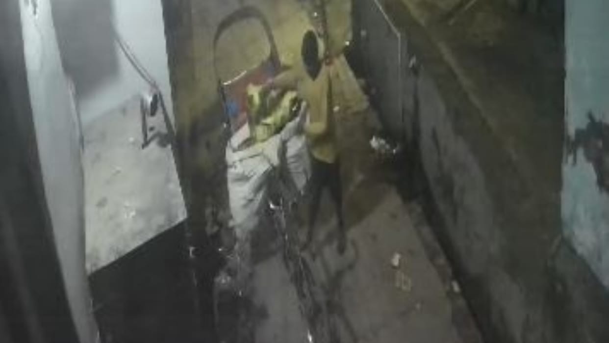 Radha Krishna idol stolen from temple thief caught on CCTV camera in bareilly
