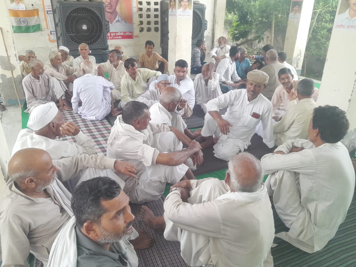 Shamli: Farmers Continue Protest in Un Against Power Department's Cases Despite Settlement