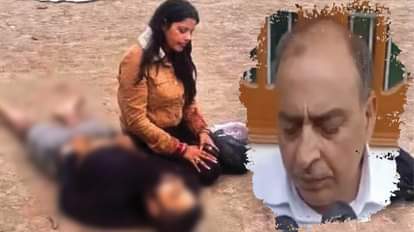 विनय नरवाल के पिता राजेश नरवाल