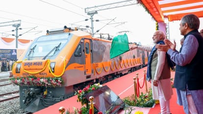 Amrit Bharat train Bihar origin stations Maximum railways network Darbhanga Patna Motihari Bhagalpur Saharsa