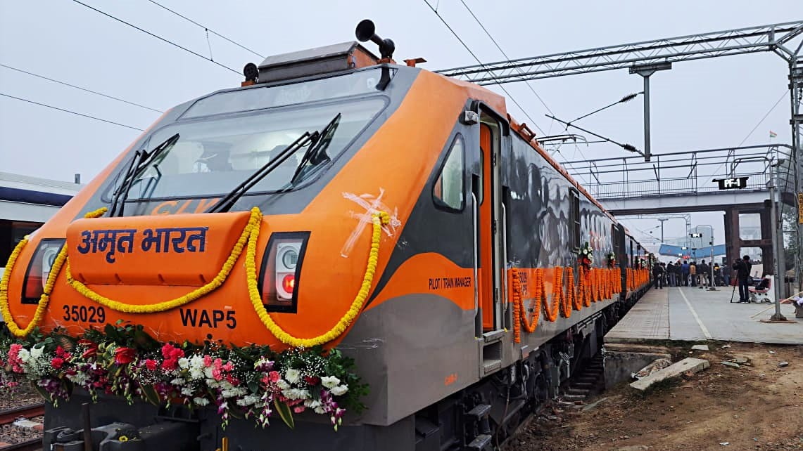 NCR first Amrit Bharat track on today, full in the first journey itself