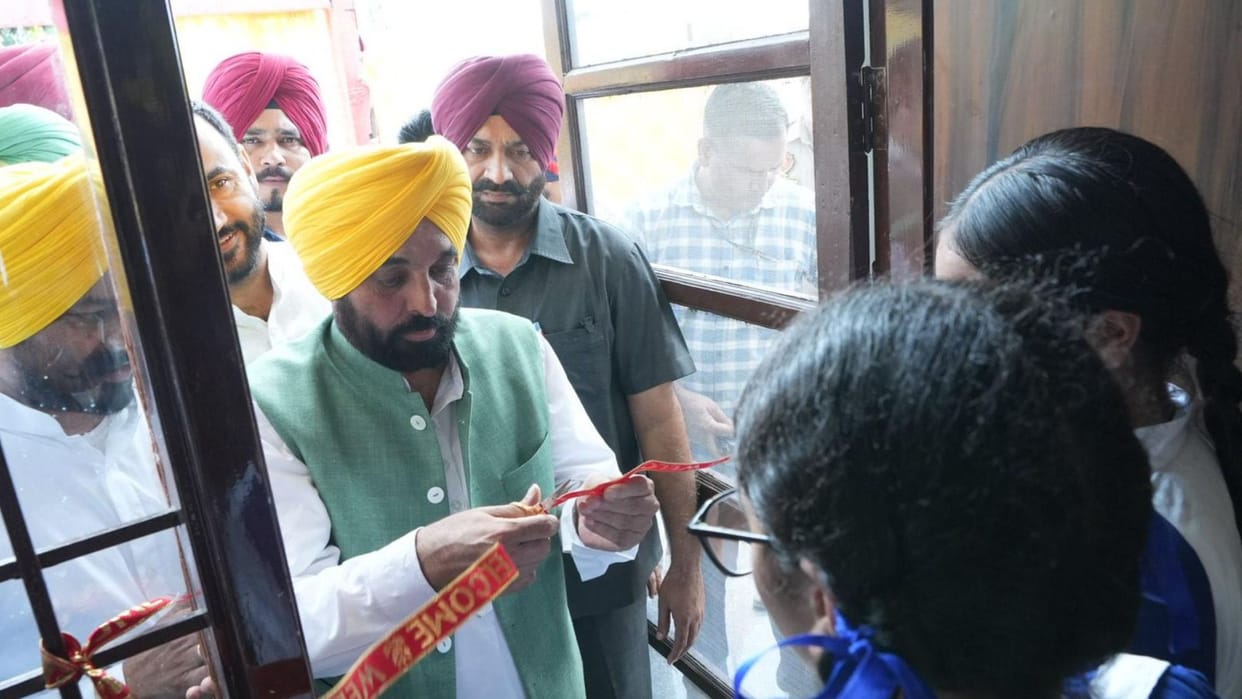Punjab CM Bhagwant Mann inaugurated eight public libraries in Barnala