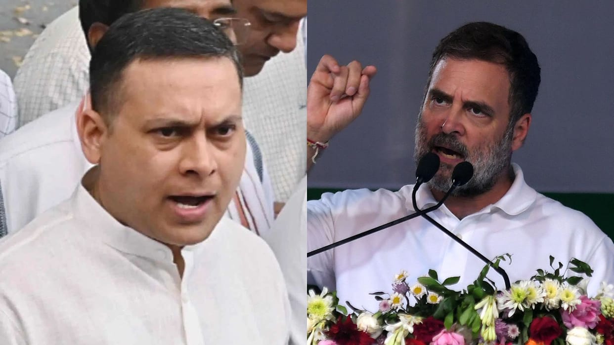 BJP targets Rahul Gandhi calls him arrogant for dodging questions on grand alliance Bihar CM face