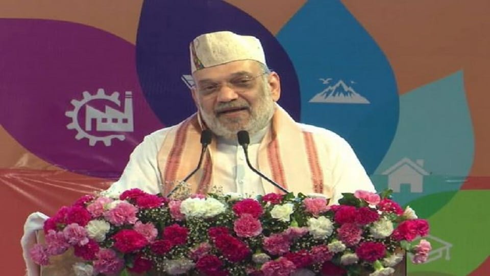 Home Minister Amit Shah said I come to Uttarakhand and bring new energy