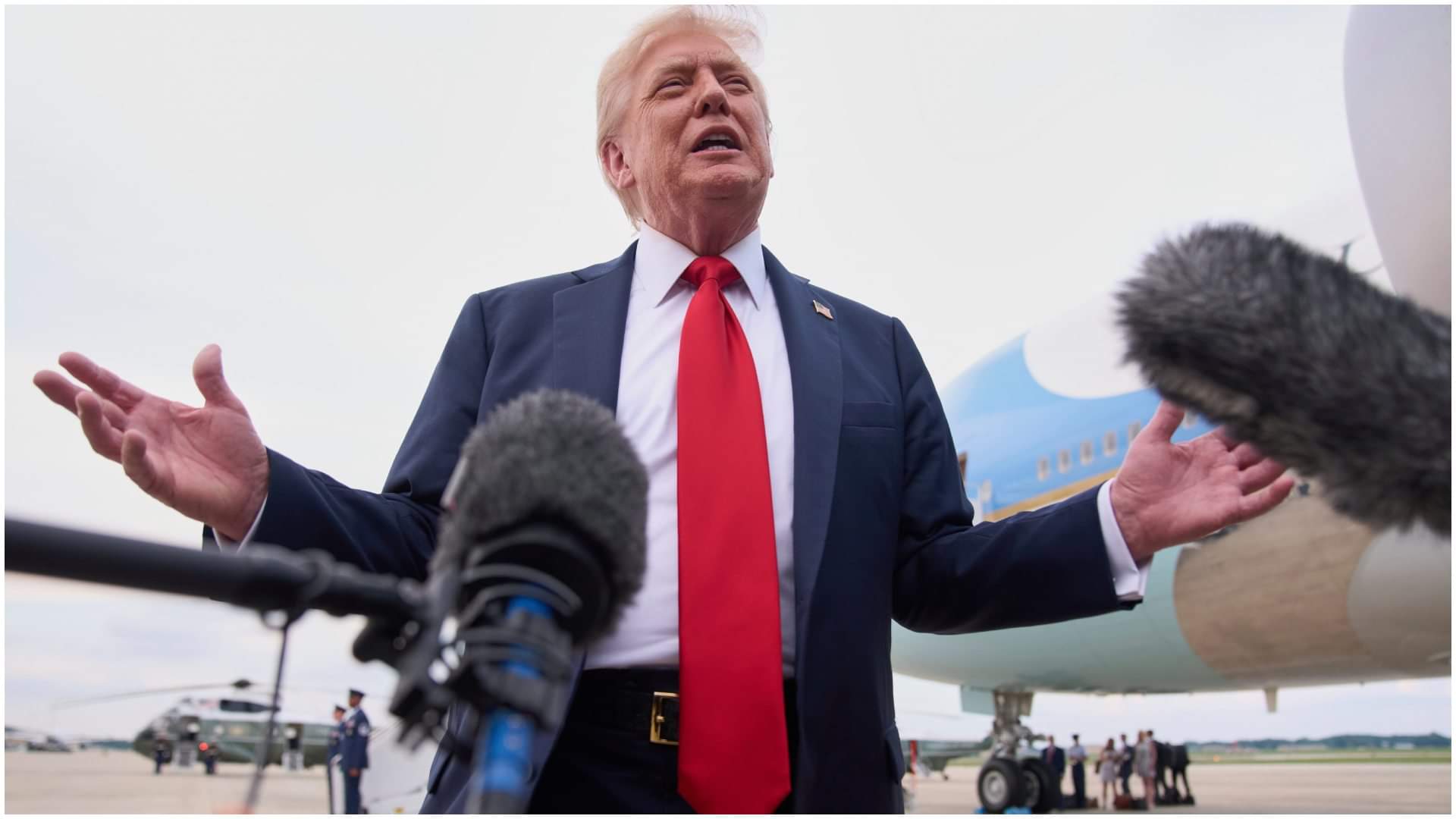 Trump Claims Stopped India-Pakistan Conflict, Warns BRICS of 10 Percent Tariff