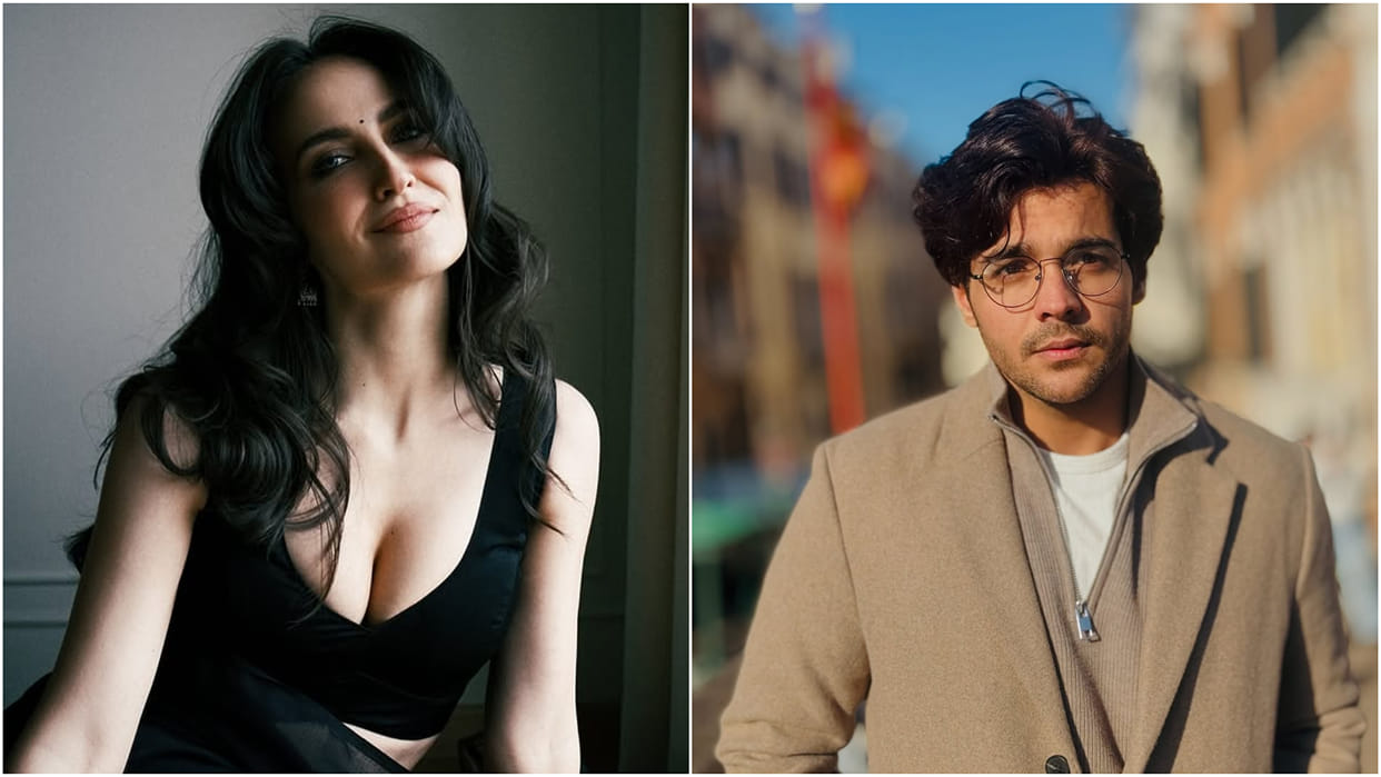 Elli Avram Shares A Video With Rumored Boyfriend Ashish Chanchlani She Says Shut Up To Him