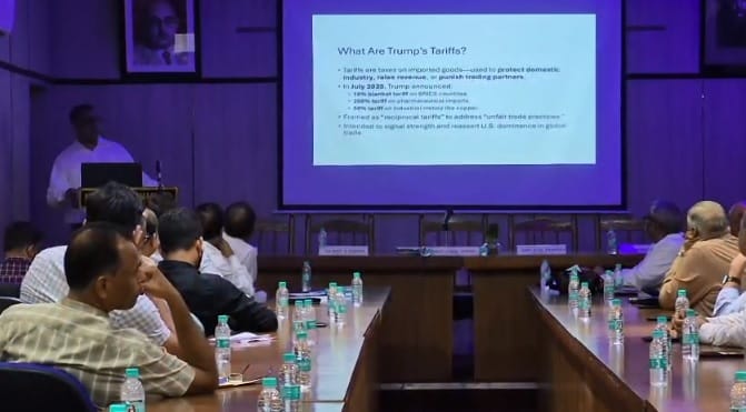 Kanpur Merchants Chamber workshop speakers said Trumps tariffs have affected the global trade balance